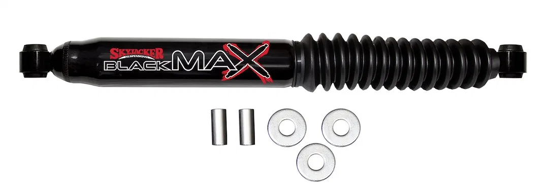8099 – SKYJACKER Steering Stabilizer, Heavy Duty OEM Single Black Body Without Brackets/ Without Hardware Mounts To O...